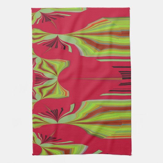 Naadloos ontwerp van Hakuna Matata Theedoek (Verticaal)