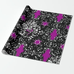 Naadloos oraal klassiek wit patroon. VINTAGE a Cadeaupapier
