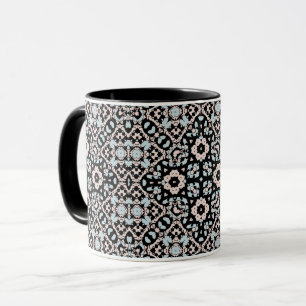 Naadloos ornamentaal retro Marokkaans Arabisch vin Mok