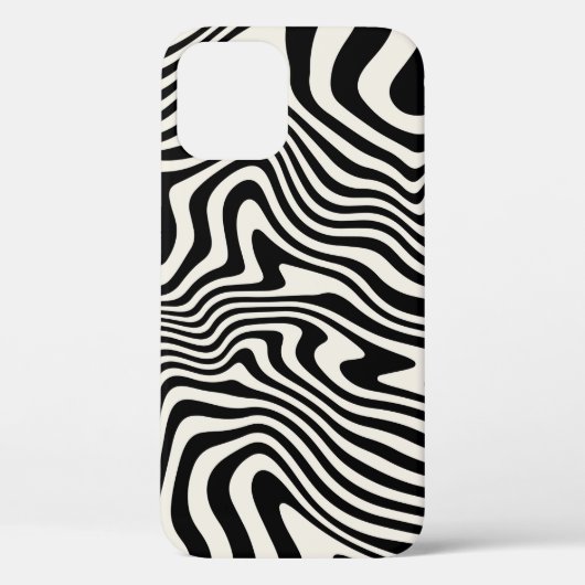 naadloos patroon. Abstracte gestreepte textuur met Case-Mate iPhone Case (Achterkant)