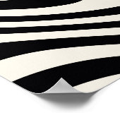 naadloos patroon. Abstracte gestreepte textuur met Poster (Hoek)