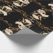 Naadloos patroon, achtergrond met decoratief eleme cadeaupapier (Hoek)