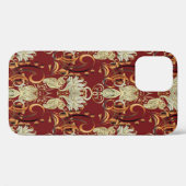 naadloos patroon. Floral behang. Case-Mate iPhone Case (Achterkant (horizontaal))