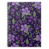 Naadloos patroon. Geweldig lila en purp Notitieboek (Voorkant)