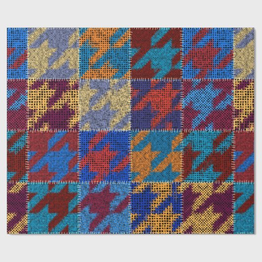 Naadloos patroon. Imitatie van een patroon Cadeaupapier (Vlak)