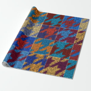 Naadloos patroon. Imitatie van een patroon Cadeaupapier