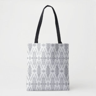  naadloos patroon in etnische stijl. Trendy h Draagtas