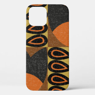naadloos patroon in scandinavische ontwerpstijl .  iPhone 12 hoesje