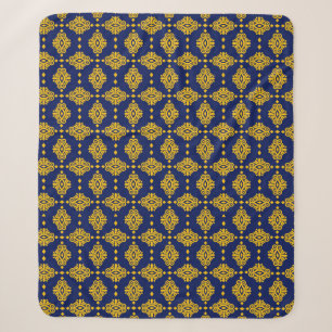 Naadloos patroon met Abstracte geometrische stijl. Sherpa Deken