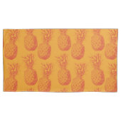 Naadloos patroon met anananassen kussensloop (Voorkant-Links)