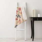 Naadloos patroon met bloemen en bladeren. Floral p Sherpa Deken (In situ)