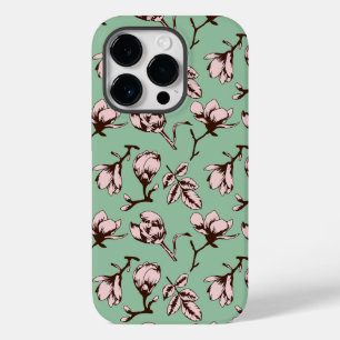 Naadloos patroon met de bloemknoppen van de lenteb Case-Mate iPhone 14 pro hoesje
