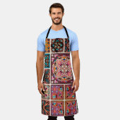 Naadloos patroon met decoratieve mandalas. Vintage Schort (Gedragen)