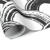  naadloos patroon met droog penseel gebogen str cadeaupapier (Rol Hoek)