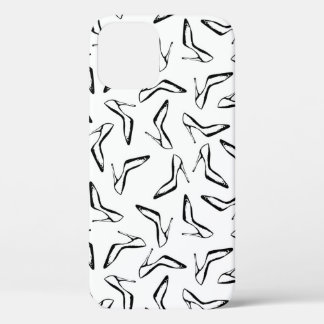 Naadloos patroon met glamour met hoge hakken iPhone 12 hoesje