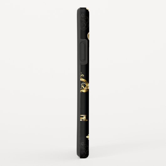 Naadloos patroon met gouden sleutels Case-Mate iPhone case (Achterkant/rechts)