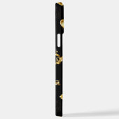 Naadloos patroon met gouden sleutels iPhone hoesje (Rechterkant)