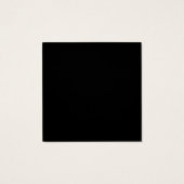 Naadloos patroon met gouden sleutels vierkante visitekaartjes (Achterkant)