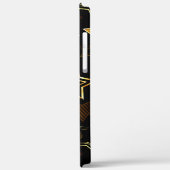 Naadloos patroon met gouden sterren Case-Mate iPhone case (Achterkant / Links)