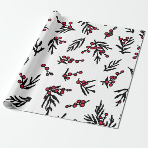 naadloos patroon met hand getrokken winter cadeaupapier