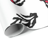 naadloos patroon met hand getrokken winter cadeaupapier (Rol Hoek)