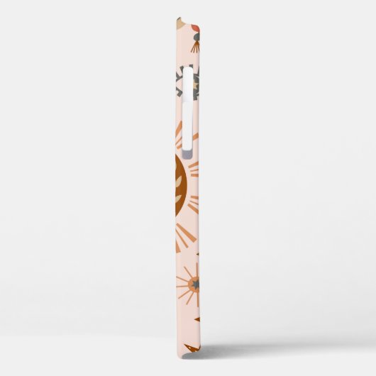 naadloos patroon met hemelogen, maan, zon Case-Mate iPhone case (Achterkant / Links)