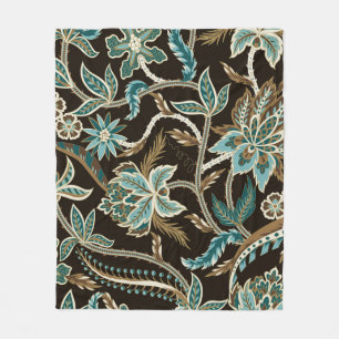 Naadloos patroon met het etnische Japanse ornament Fleece Deken
