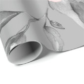 Naadloos patroon met lentbloemen en bladeren. H Cadeaupapier (Rol Hoek)