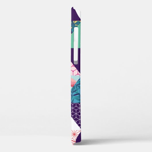 naadloos patroon met papegaai, Toucans, Hummingbir Case-Mate iPhone Case (Achterkant / Links)