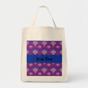 Naadloos patroon met regenbogen tote bag