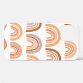 Naadloos patroon met regenboog. Handgetrokken text Case-Mate iPhone Case (Achterkant (horizontaal))