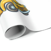 naadloos patroon met schoolbus, scho cadeaupapier (Rol Hoek)