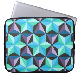 Naadloos patroon met sterren. Abstract ge Laptop Sleeve