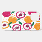 Naadloos patroon met vruchten. Stempel getextureer Case-Mate iPhone Case (Achterkant (horizontaal))