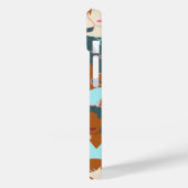 Naadloos patroon met zwarte meisjes en witte meisj Case-Mate iPhone case (Achterkant / Links)