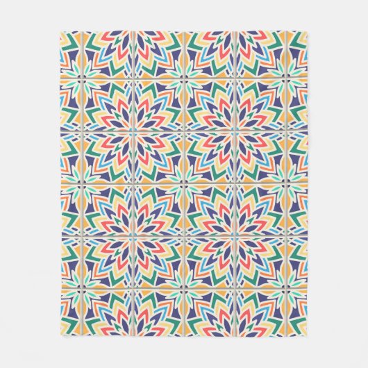  naadloos patroon op basis van traditionele method fleece deken (Voorkant)