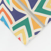  naadloos patroon op basis van traditionele method fleece deken (Hoek)