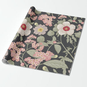 Naadloos patroon. Prachtige stof-bloeiende werkeli Cadeaupapier