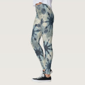 Naadloos patroon van Distressed Tie Dye Effect Leggings (Links)