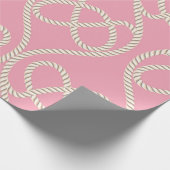 Naadloos patroon van kabels. illustraties cadeaupapier (Hoek)