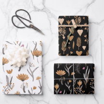 Naadloos patroon van planten in boho-stijl