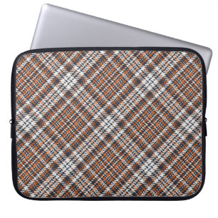 Naadloos patroon van schotse tartan-vlecht. Repeat Laptop Sleeve