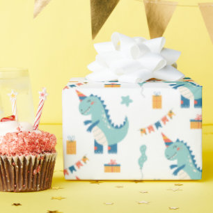Naadloos patroon voor verjaardagsfeestje van een s cadeaupapier