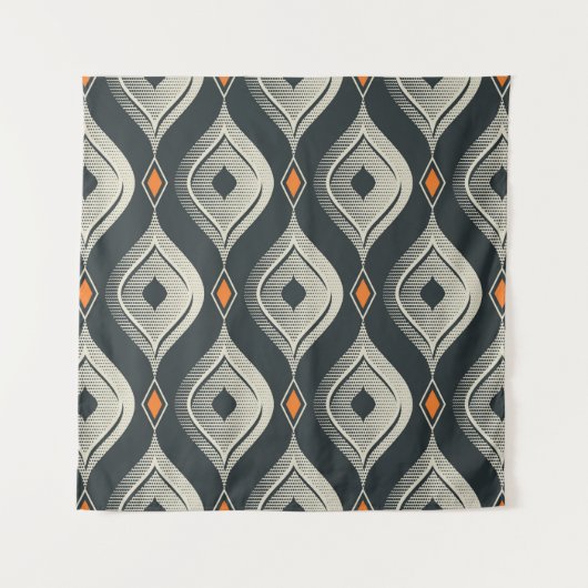 naadloos patroon wandkleed (Voorkant)