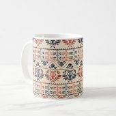 Naadloos patroonontwerp met traditionele Palestijn Koffiemok (Voorkant links)