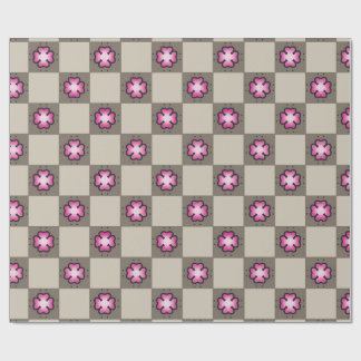 Naadloos retro esthetisch ontwerp" cadeaupapier