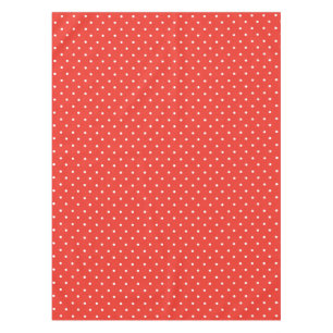 Naadloos rood achtergrond polka stippenpatroon tafelkleed