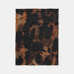 Naadloos schildpadpatroon, chic schildpad fleece deken