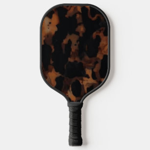 Naadloos schildpadpatroon, chic schildpad pickleball paddle