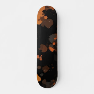 Naadloos schildpadpatroon, chic schildpad skateboard